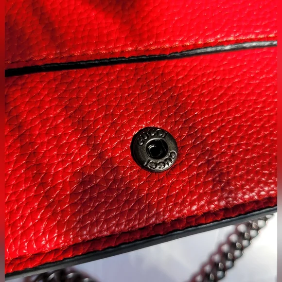 Red mini crossbody bag - Picture 6 of 17